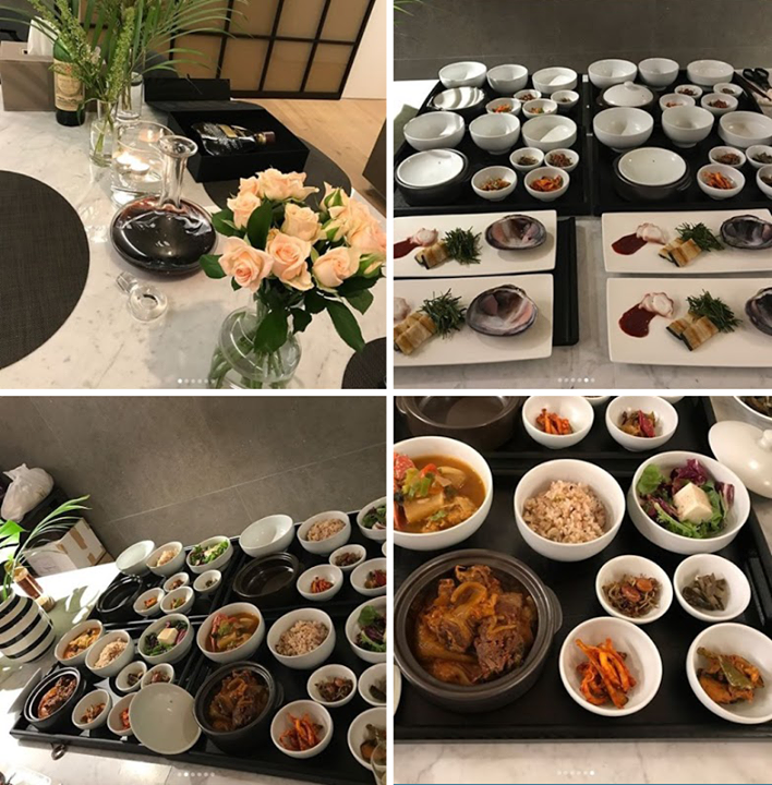 Bài báo: Không phải ảnh của một nhà hàng sao? Tiết lộ bàn ăn tối gây ngạc nhiên của Lee Min Jung