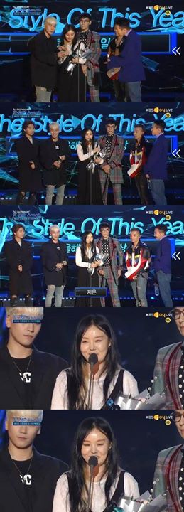 Bài báo: Stylist Jieun của Big Bang giật giải 'Stylist của năm'