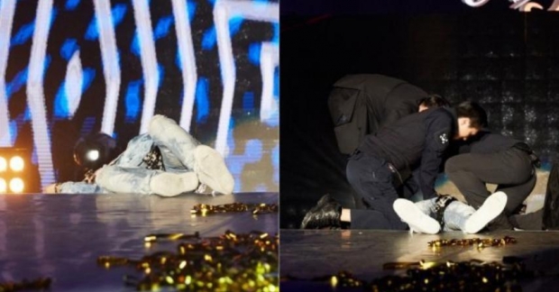 Jaejoong (JYJ) khiến fan hết hồn khi ngã gục trong concert tại Đài Loan