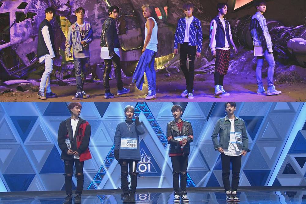 Cư dân mạng cho rằng ca khúc tự sáng tác của chàng trai đứng vị trí trung tâm trong “Produce 101” giống “Hard Carry” của GOT7