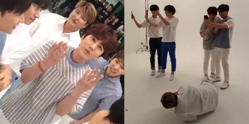5 thành viên Super Junior live trên Instagram cùng một lúc khiến người hâm mộ rơi vào trạng thái hỗn loạn