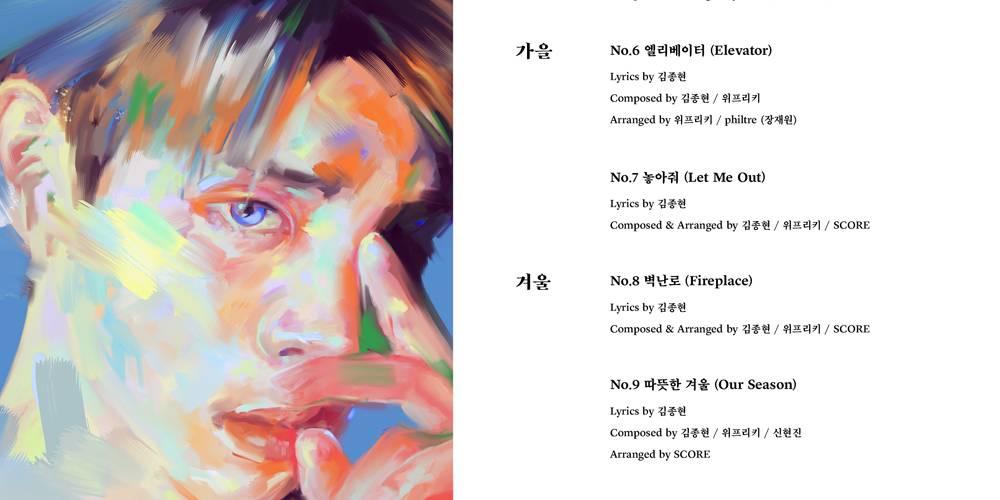 Jonghyun (SHINee) tung ra danh sách các bài hát cho ‘The Collection: Story Op. 2’!