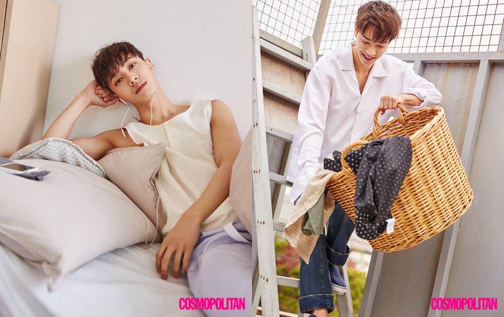 Kikwang tận hưởng cuộc sống thường nhật trong tạp chí ‘Cosmopolitan’