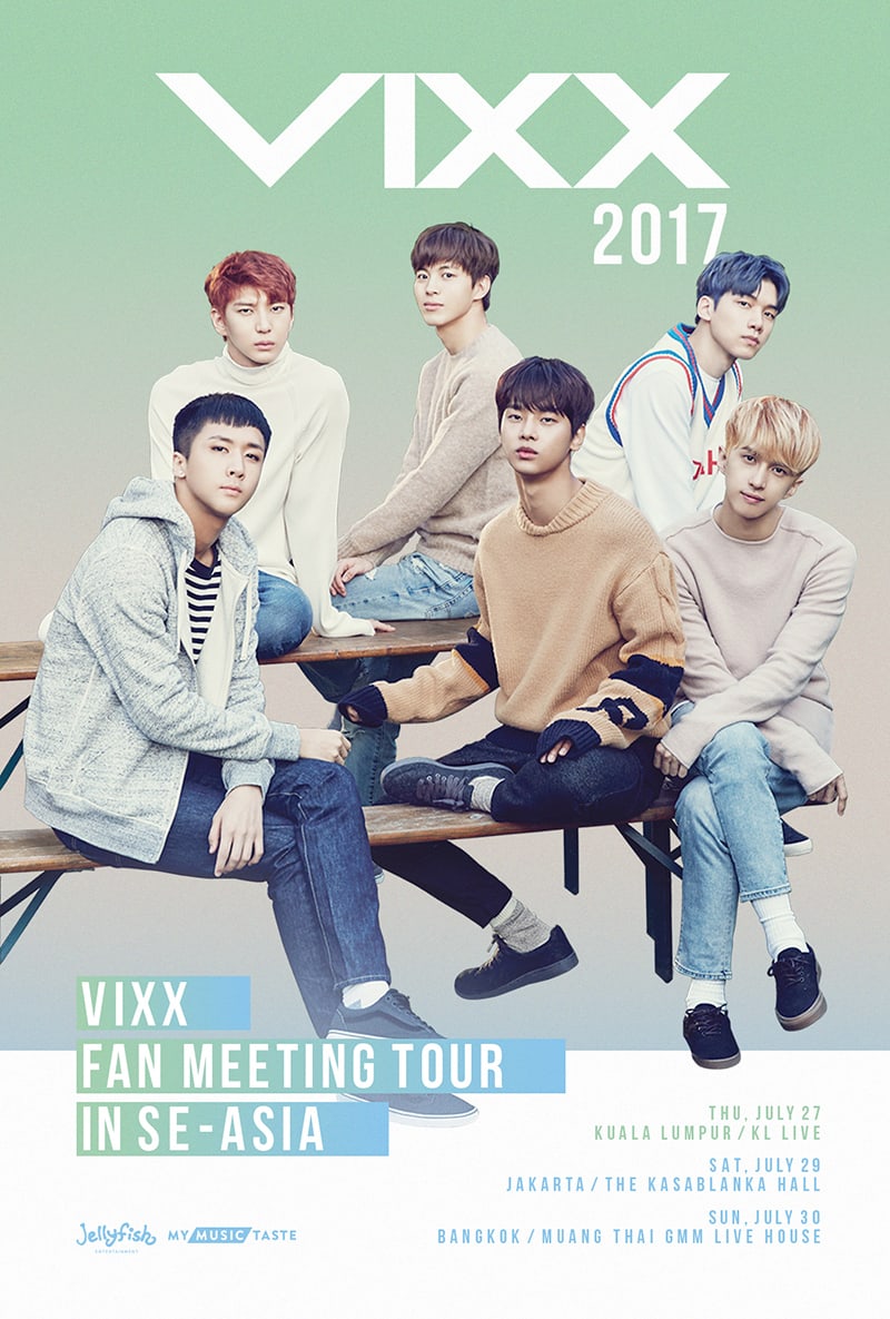 VIXX khởi động tour fan meeting tại Đông Nam Á trong tháng 7