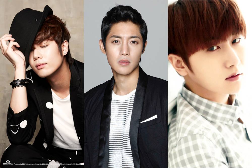 Heo Young Saeng và Kim Kyu Jong cho thấy tình bạn của SS501 khi đến fanmeeting của Kim Hyun Joong