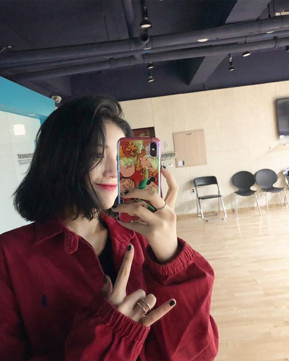 Jeon Somi mới cắt t&oacute;c ngắn