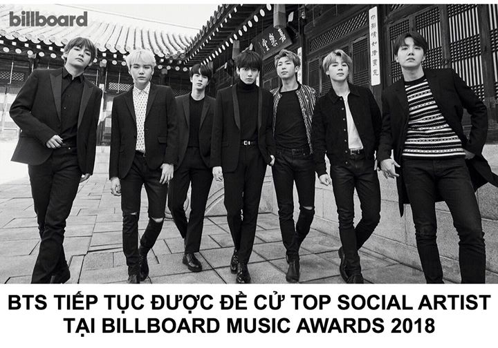 Sau chiến thắng tại BBMAs năm ngoái, năm nay nhóm sẽ cạnh tranh với Justin Bieber, Ariana Grande, Demi Lovato và Shawn Mendes. Liệu BTS có một lần nên nữa làm nên chuyện tại đấu trường quốc tế?