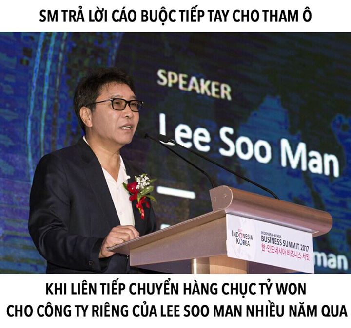 Theo báo cáo kinh doanh của SM, đế chế này đã trả cho một công ty tên Like Planning tổng cộng 10.8 tỷ won ~ 231 tỷ VNĐ trong năm 2017. Đây là công ty được thành lập bởi Lee Soo Man vào năm 1997, chịu trách nhiệm tư vấn sản xuất và âm thanh cho các album c