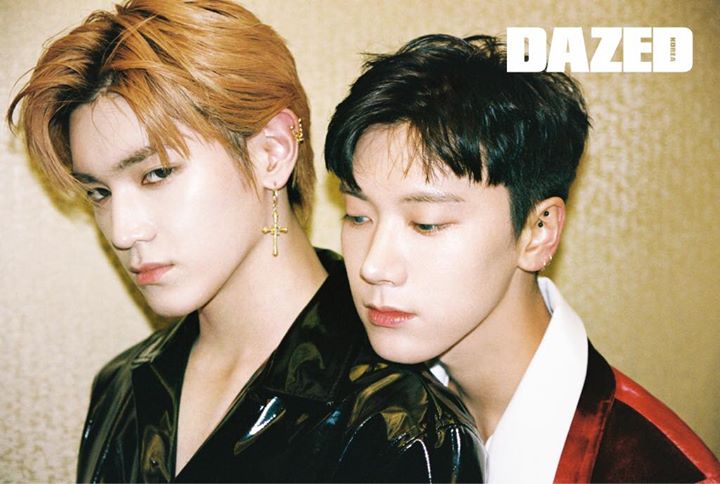 NCT Ten và Taeyong trên tạp chí Dazed số tháng 5