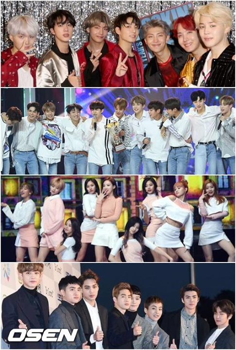 [Pann] Forbes Mỹ xếp BTS hạng 2 trong danh sách "những người nổi tiếng quyền lực"... Top 40 bao gồm cả Wanna One