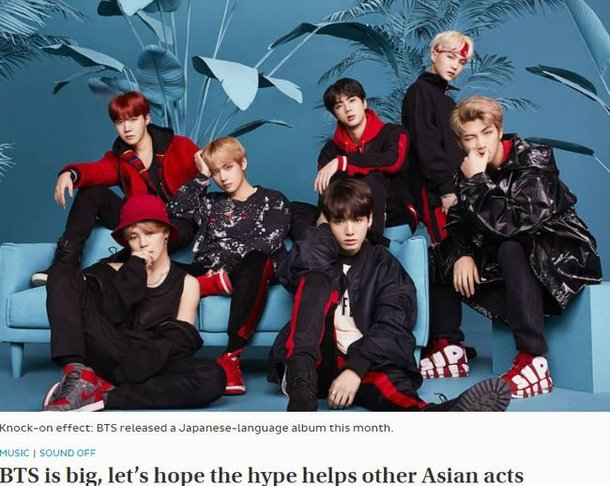 Bài báo: BTS được khen ngợi bởi Nhật Bản khó-chiều... "J-Pop còn chưa lọt chân được vào Billboard"  