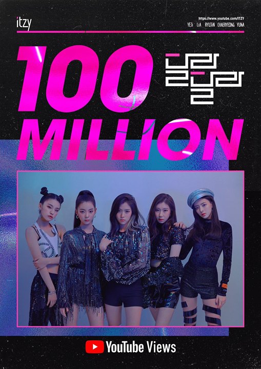 ITZY “DALLA DALLA” trở thành MV debut K-Pop cán mốc 100 triệu views nhanh nhất sau 1 tháng, 28 ngày và 14 giờ phát hành. Kỷ lục trước đó thuộc về BLACKPINK “BOOMBAYAH” với 5 tháng và 22 ngày.