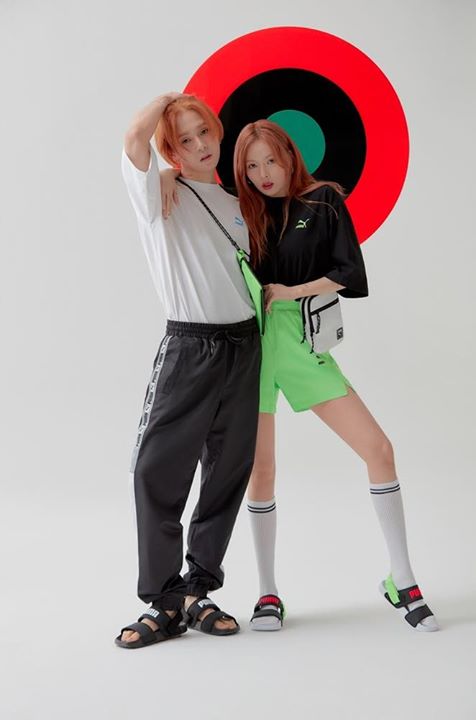 HyunA và E’Dawn quảng cáo cho PUMA