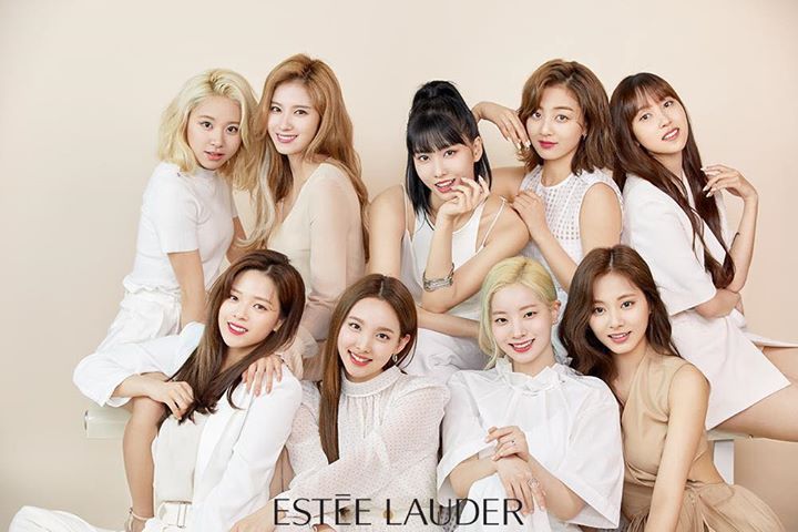 TWICE trở thành đại sứ mới của Estee Lauder Korea