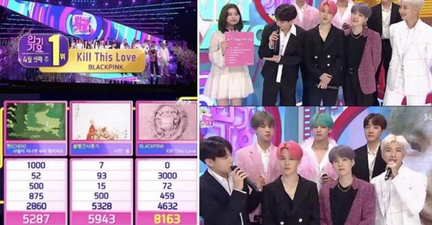 Tổng hợp Inkigayo 22/4: Black Pink giành được cúp No.1 đầu tiên, BTS có màn comeback hoành tráng 