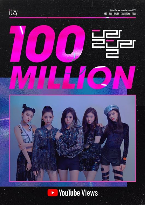 [Naver] MV Dalla Dalla của ITZY vượt ngưỡng 100M lượt xem trước cả comeback đầu tiên của nhóm!