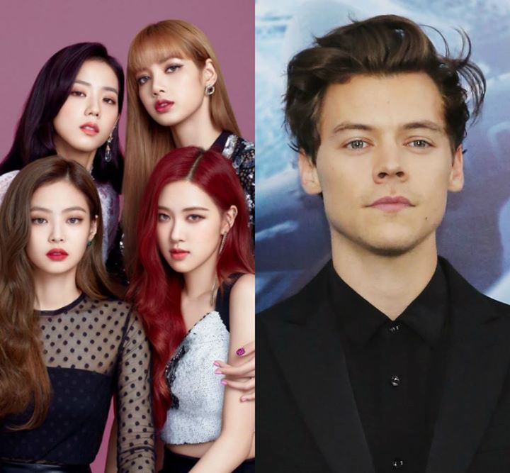 theqoo: Harry Styles đến concert của Black Pink tại LA hôm nay