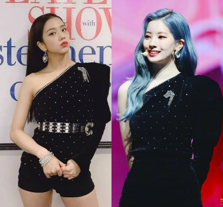 theqoo: Black Pink Jisoo và Twice Dahyun đụng hàng