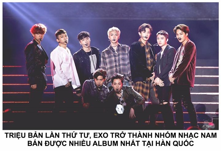 Theo Gaon Chart, EXO đã bán được tổng cộng 1,012,021 bản album "The War" chỉ sau 24 ngày. Với thành công của album mới, EXO chính thức trở thành boy group có lượng album bán chạy nhất tại Hàn Quốc với tổng cộng 7.456 triệu bản, phá vỡ kỉ lục của nhóm nhạc