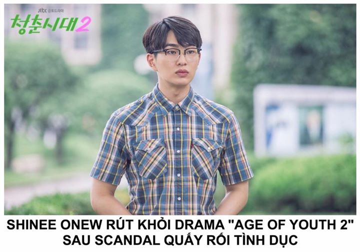 Dưới áp lực dư luận, SM Entertainment thông báo Onew sẽ rút khỏi vai một sinh viên kĩ thuật chưa hề có kinh nghiệm yêu đương sau cuộc thảo luận với nhà sản xuất "Age of Youth 2". Phía JTBC cho biết họ sẽ ra thông báo sau nếu có quyết định về việc chọn diễ