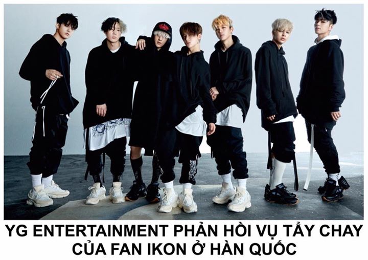 Các iKONIC từ lâu đã rất tức giận với cách YG quản lý nhóm. With iKON - 1 fanbase của nhóm đã chính thức thông báo: