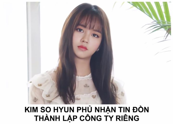 Cô nàng viết lên fancafe chính thức sau khi rời Sidus HQ: "Có thông tin rằng mình đang thảo luận để lập công ty riêng. Nhưng mình chưa bao giờ nghĩ tới ý tưởng đó cả, nó không đúng sự thật. Mình sẽ để các bạn biết khi mình quyết định gia nhập một công ty 