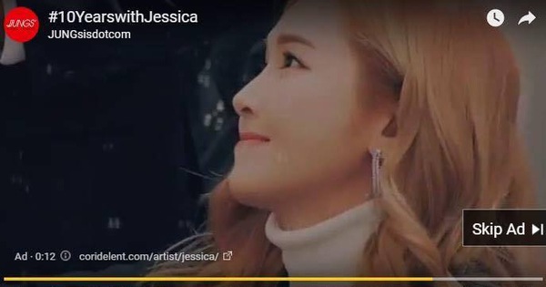 Độ "thâm" của fan Jessica Jung đạt mức thượng thừa: Sone phải xem hết quảng cáo của Jessica mới tới MV SNSD