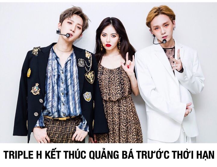 Sau khi hủy cả fansign lẫn màn biểu diễn trên Music Core và Inkigayo tuần này, Cube thông báo đợt quảng bá của Triple H cho album mới đã chính thức kết thúc với sân khấu cuối cùng trên Music Bank ngày hôm qua