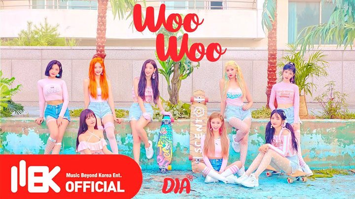 DIA trở lại với concept mùa hè trong “WOO WOO”