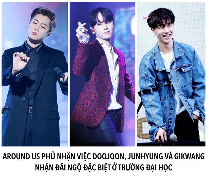 “Quá trình học tập của HIGHLIGHT Yoon Doojoon, Yong Junhyung và Lee Gikwang không có gì bất hợp pháp hay không trung thực. Chuyện các thành viên được đặc cách vào trường và không thực hiện nghĩa vụ của sinh viên cũng là sai sự thật.”