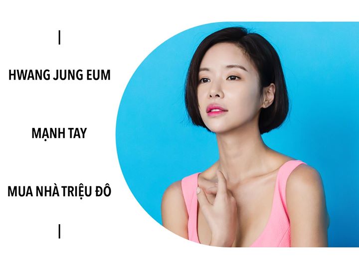 Hwang Jung Eum và mẹ vừa tậu một tòa nhà gồm 6 tầng và 1 tầng hầm ở khu Sinsa-dong, quận Gangnam với giá 6,3 tỷ won (5,56 triệu USD ~ tương đương 130 tỷ VNĐ). Hai tầng dưới để các doanh nghiệp thuê kinh doanh dài hạn trong khi phía trên là các căn hộ cho 