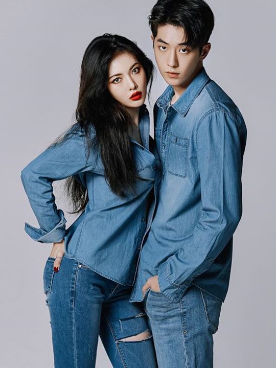 HyunA và Nam Joo Hyuk quảng cáo cho Clride.n