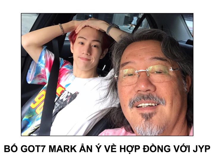 Raymond Tuan, bố của Mark bỗng tweet mập mờ về tương lai của con mình với GOT7 và JYP: “Ngày xưa khi học đến năm hai trung học, bạn bắt đầu chọn trường Đại học... Mark còn 2 năm nữa là kết thúc hợp đồng. Liệu chàng trai ấy sẽ tái ký hay chọn cho mình lối 