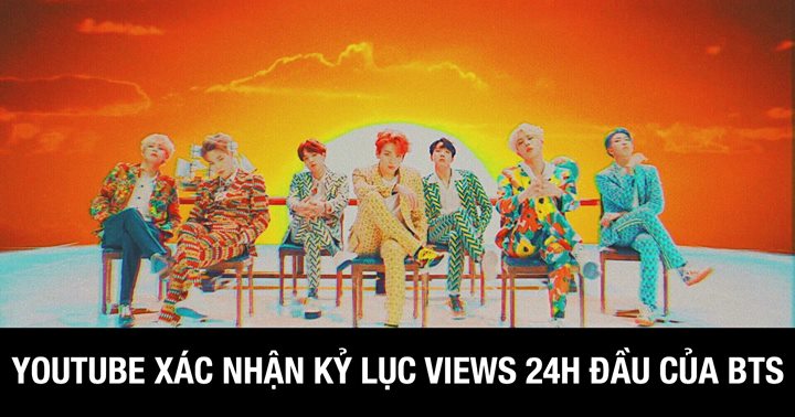 Tuy không đạt 56.2 triệu views như con số hiển thị trước đó, nhưng đại diện Youtube cho hay MV “Idol” của BTS đã cán mốc hơn 45 triệu views trong 24h đầu - vẫn cao hơn kỷ lục cũ 43.2 triệu của Taylor Swift.