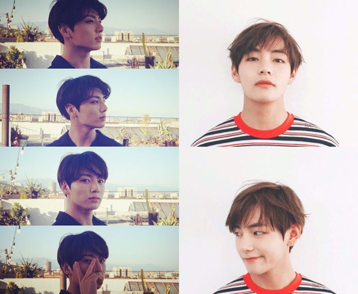 [theqoo] Ảnh do BTS V và BTS Jungkook chụp cho nhau