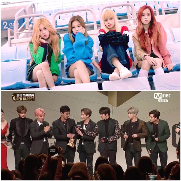 BLACKPINK và MONSTA X giành giải "BEST OF NEXT" tại thảm đỏ #MAMA2016