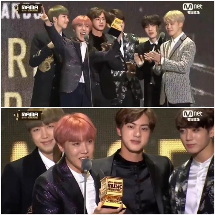 BEST DANCE PERFORMANCE MALE GROUP: BTS #2016MAMA #MAMAxKCRUSH