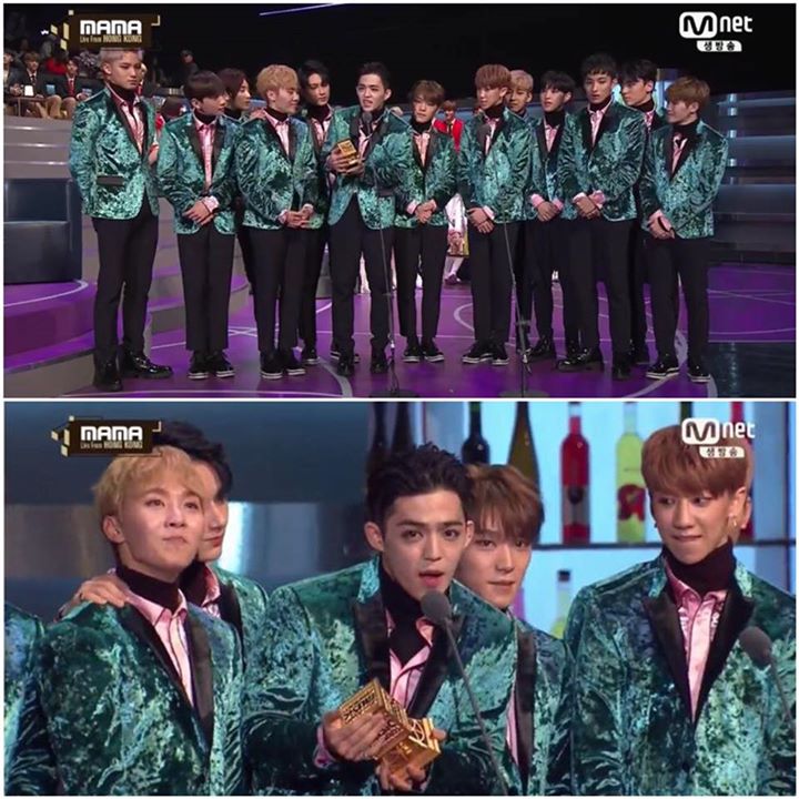 WORLD PERFORMER AWARD: SEVENTEEN #2016MAMA #MAMAxKCRUSH