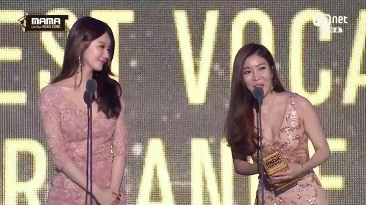 BEST VOCAL PERFORMANCE GROUP: DAVICHI - "Beside Me" #2016MAMA #MAMAxKCRUSH