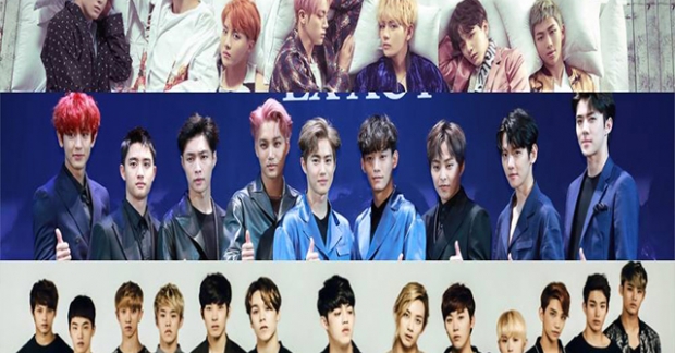 BTS "vượt mặt" EXO dẫn đầu bảng xếp hạng giá trị thương hiệu nhóm nam tháng 12