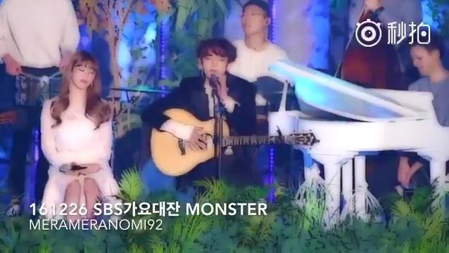 [FANCAM] 161227 SPECIAL STAGE AUCOUSTIC- SBS GAYO DAEJUN.