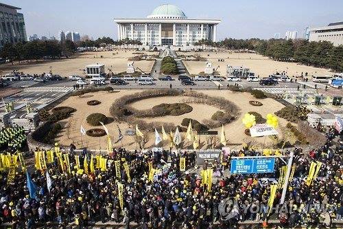 Bài báo: Đồng thuận thẩm vấn Park Geun Hye... 234 phiếu thuận, 56 phiếu chống