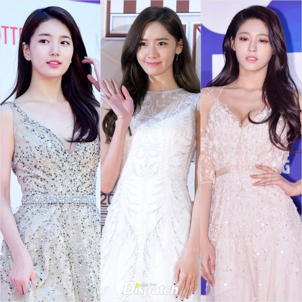 Bài báo: Yoona, Suzy, Seolhyun... 3 nữ thần váy dạ hội