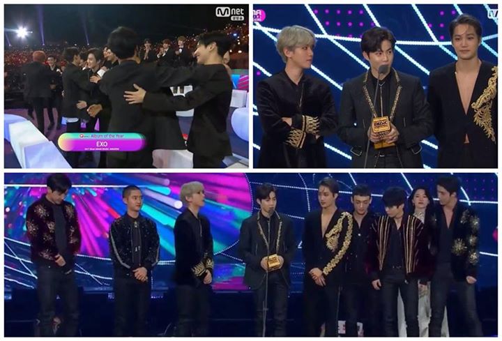 EXO thắng giải Daesang Album of the Year tại MAMA Hồng Kông