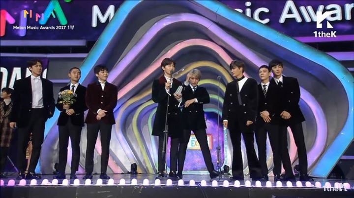 EXO “Ko Ko Bop” thắng giải Best Dance Song (Male) tại Melon Music Awards 2017