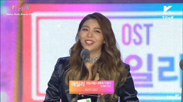 &ldquo;I Will Go To You Like The First Snow&rdquo; của Ailee thắng giải Best OST tại Melon Music Awards 2017