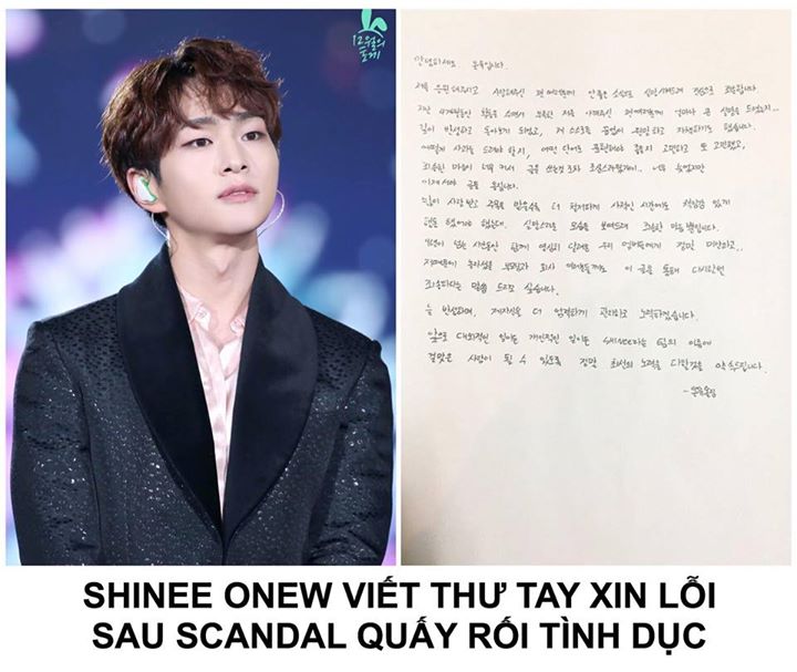 Bức thư được đăng tr&ecirc;n trang chủ của nh&oacute;m ng&agrave;y 4/12: