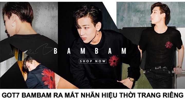 BamBam th&ocirc;ng b&aacute;o tr&ecirc;n Twitter rằng d&ograve;ng sản phẩm quần &aacute;o ri&ecirc;ng của m&igrave;nh mang t&ecirc;n &ldquo;doubleB&rdquo; sẽ được b&agrave;y b&aacute;n tại địa chỉ https://represent.com/bambam. To&agrave;n bộ lợi nhuận sẽ được ủng hộ cho water.org - một tổ chức cung cấp nước sạch v&agrave; an to&agrave;n cho những người