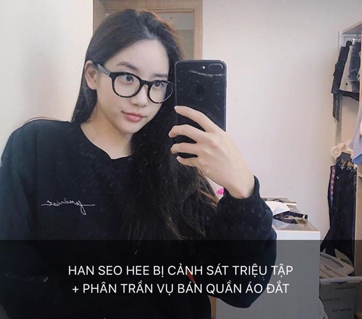 Dù đã bị kết án và chịu hình phạt nhưng mọi chuyện dường như chưa kết thúc với nữ trainee có liên quan tới vụ hút cần sa của T.O.P. Ngày 14/12 Han Seo Hee đăng tải lên Instagram dòng trạng thái: “Sở cảnh sát Jungbu thành phố Seoul vừa liên lạc với tôi. Họ