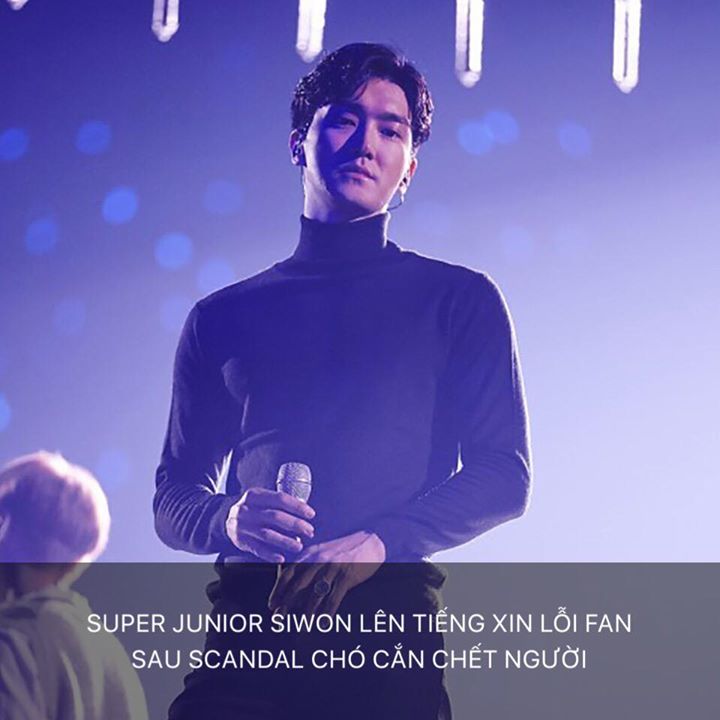 Trong phần encore của concert Super Show 7 diễn ra vào ngày 17/12, Choi Siwon chia sẻ: